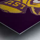LSU Tiger Vintage Sailor Mike Wall Art  Metal print
