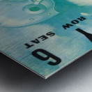 1967_College_Football_Air Force vs. Colorado_Falcon Stadium_Unique Sports Collectible Art Ticket Metal print