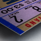 1953 Marquette vs. Detroit Metal print