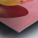 Quarterback Art_Vintage Football Artwork Prints_Row One Abstract Sports Art Metal print