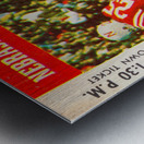 1974 Nebraska Ticket Remix Metal print