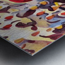 1937 Vintage Football Art Running Back Artwork Metal print