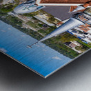 Sacred Heart Cultural Center Aerial 0359 Metal print