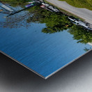 Fountain in Downtown Aiken 5897 Metal print