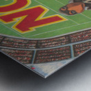 1984 NCAA Football Ad Art Metal print