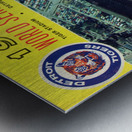 1968 World Series Program Metal print