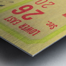 1977_College_Football_Navy vs. Georgia Tech_Memorial Stadium_Navy Ticket Art Metal print