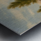 City street scene Metal print