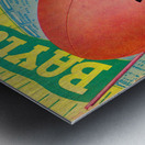 1935 Baylor Bears vs. TCU Horned Frogs Cover Art Metal print