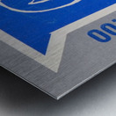 Duke University College Football Ticket Art Poster Metal Print Metal print