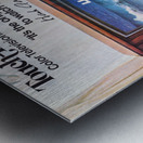 1976 Magnavox Television Hank Aaron Ad Metal print