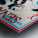 1957 Washington Senators Yearbook Mr. Senator Art by Zang Auerbach Metal print