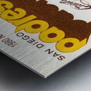 1980 san diego tribune padres schedule Metal print