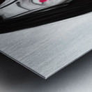 bleeding from the mouth Metal print