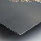 Castle Mountain Metal print