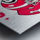 1981 Georgia Bulldogs Jack Davis Print Metal print