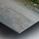 Sunset At The Getty Metal print