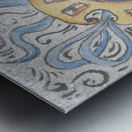 Florentia_ Crest - fresco Metal print