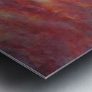 WALKING UNDER SUNSET SKY original skyscape painting Metal print