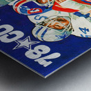 1978 Dallas Cowboys Art by Steve Harris Metal print