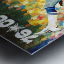 1976 Dallas Cowboys Retro Football Art Metal print