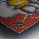 Lithography K43 Metal print