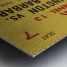 1971 Washington Huskies Metal print