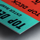 1979 Virginia vs. Clemson Metal print