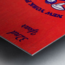 1956 new york giants vintage nfl poster Metal print