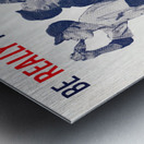 be really refreshed pause for coke ad reproduction poster Metal print