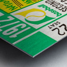 1972 world series oakland athletics Metal print