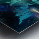 Future Noir - Abyss City Metal print