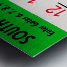 1975 Auburn vs. Georgia Metal print