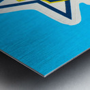 1982 fleer sticker seattle mariners reproduction art Metal print