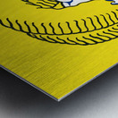 Vintage 1958 Los Angeles Rams Art Metal print