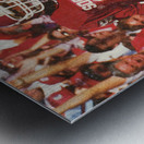 1987 oklahoma sooners football schedule poster Metal print