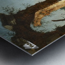 Capriccio View with Ruins of an Arch and Farmhouses Metal print