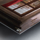 The drawing lesson Metal print