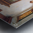 Contemplation of a drawing Metal print