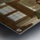 A Candle Saleswoman at the Door Metal print