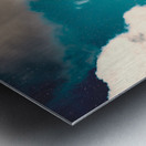 Beneath a steel blue sky Metal print