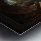 Ruins With An Obelisk In The Distance Classical Fine Art Reproduction Metal print