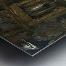 Interior of a church Metal print