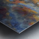 WALKING UNDER SUNSET SKY original skyscape painting Metal print