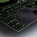 MATRIX NEO 19 Metal print