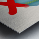 Cozy Farmer Metal print