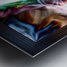 Whispers In A Dreams Of Beauty Fractal Abstract Portrait Art Metal print