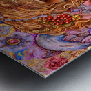 Yumi Sugai. Christmas light angel. Metal print