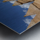 Tent Rocks From The Top Metal print