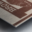 Vintage Brown University Art Metal print